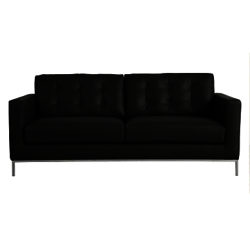 Furia Odyssey Medium Aredo Sofa Black